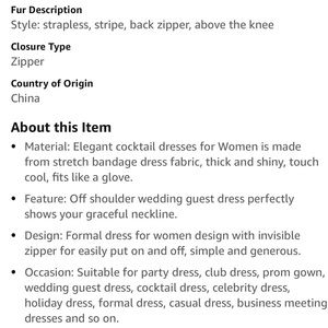 Off the shoulder Bandage Dress